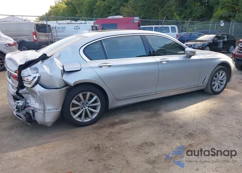 2017 BMW 740I from USA, damaged, VIN WBA7E2C50HG739999